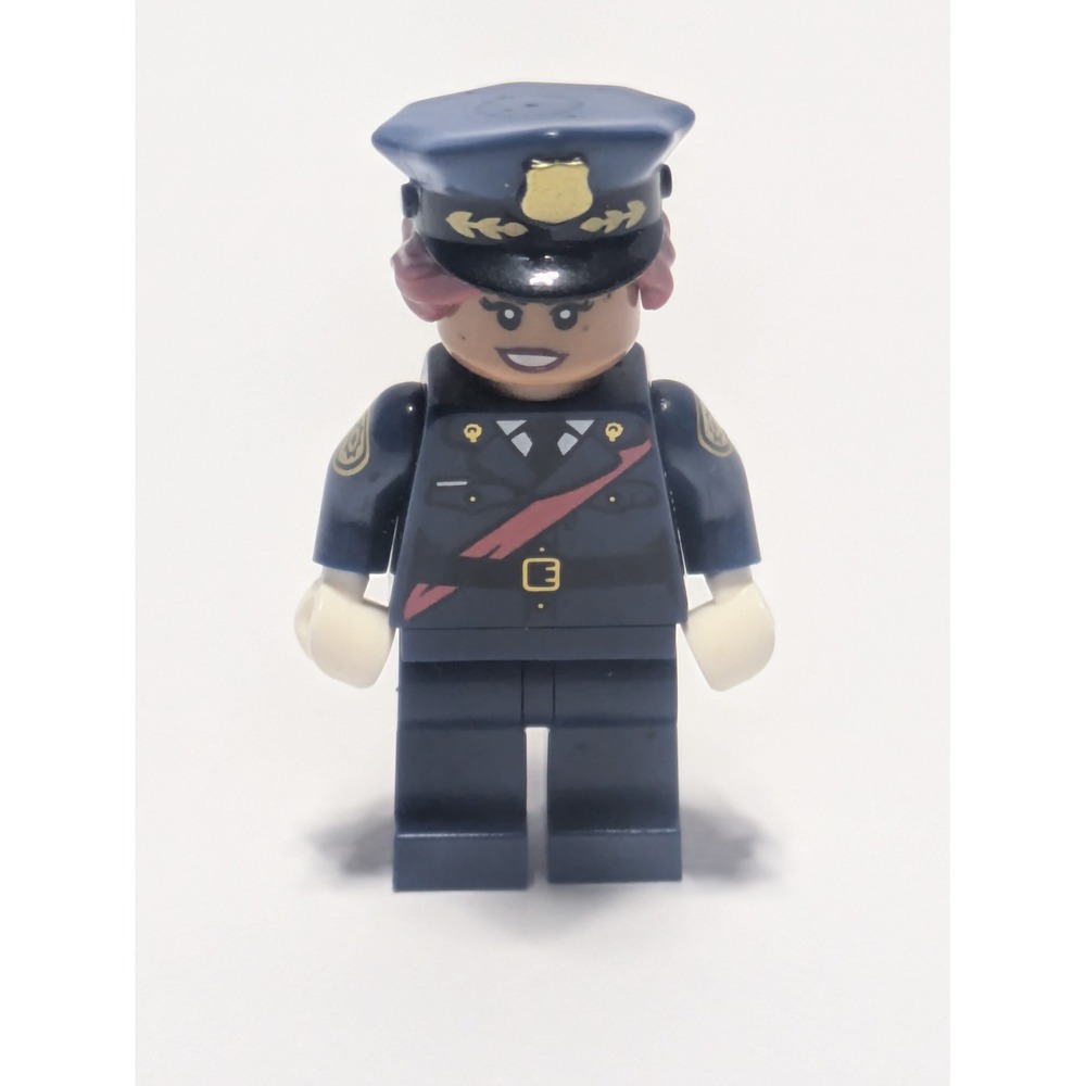 LEGO Batman Movie Barbara Gordon Minifigure Police Dress Uniform No Base